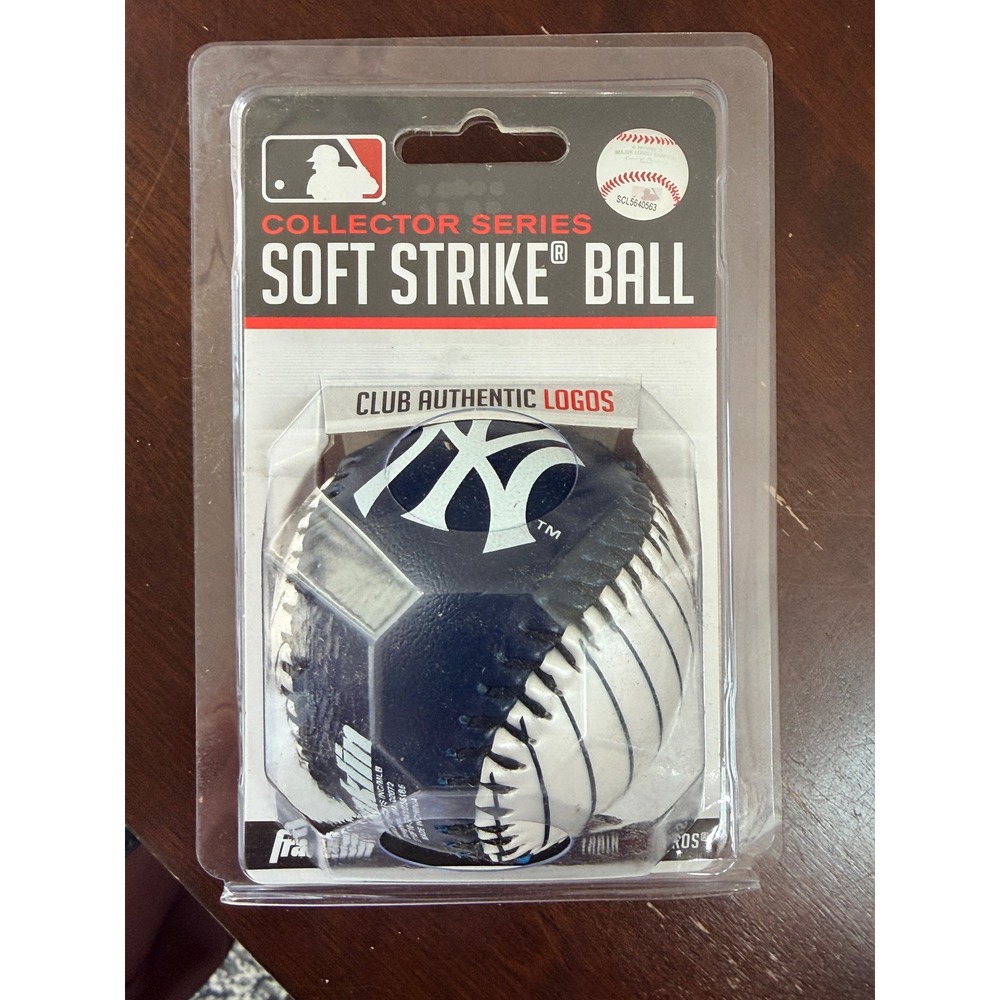 Franklin MLB Soft Strike Ball Unisex OS Navy Blue New NY Yankees Collector NWT
